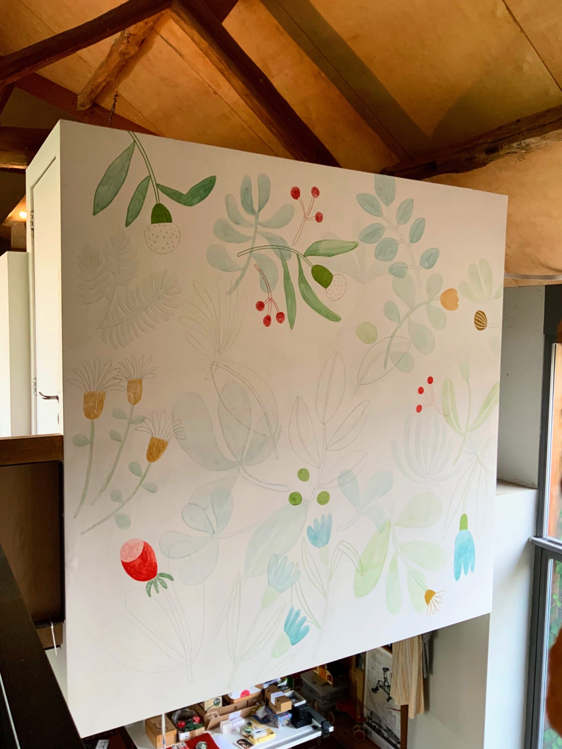 Marta Ricart · Art i Estampats - Pintura Mural